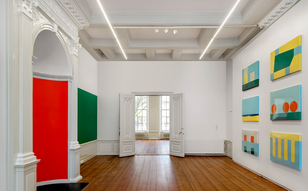 Mechanical Paintings - Rafaël Rozendaal at Upstream Gallery Mechanical Paintings - Rafaël Rozendaal at Upstream Gallery