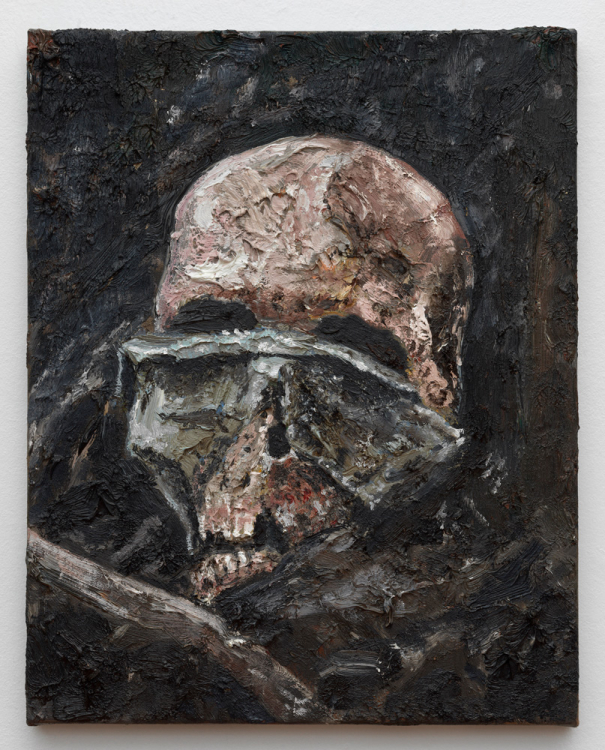 Iraq 2003, 2019, Oil on canvas, 50 x 40 cm. Photo: Gert Jan van Rooij Iraq 2003, 2019, Oil on canvas, 50 x 40 cm. Photo: Gert Jan van Rooij