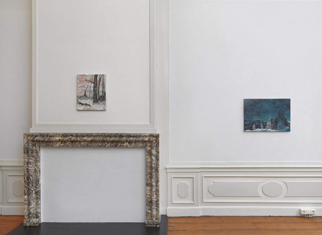 Paintings by Ronald Ophuis during group exhibition The Sweet Escape at Upstream Gallery  Paintings by Ronald Ophuis during group exhibition The Sweet Escape at Upstream Gallery