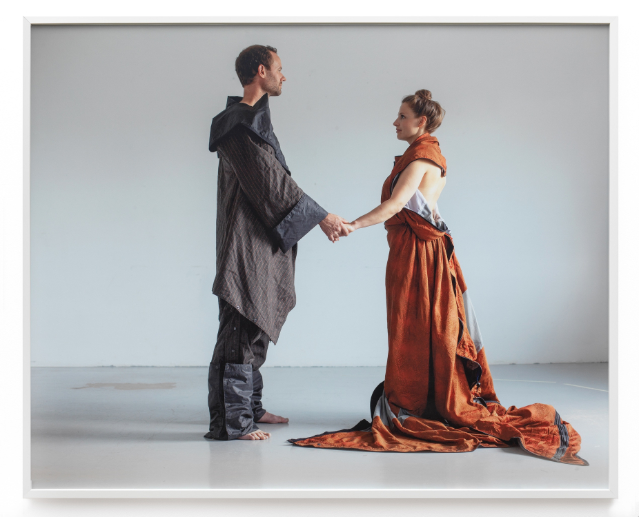 Couple 1, Alicia Framis (2019) from series One Night Tent (2002) - Installed during Alone Together (2024) Couple 1, Alicia Framis (2019) from series One Night Tent (2002) - Installed during Alone Together (2024)