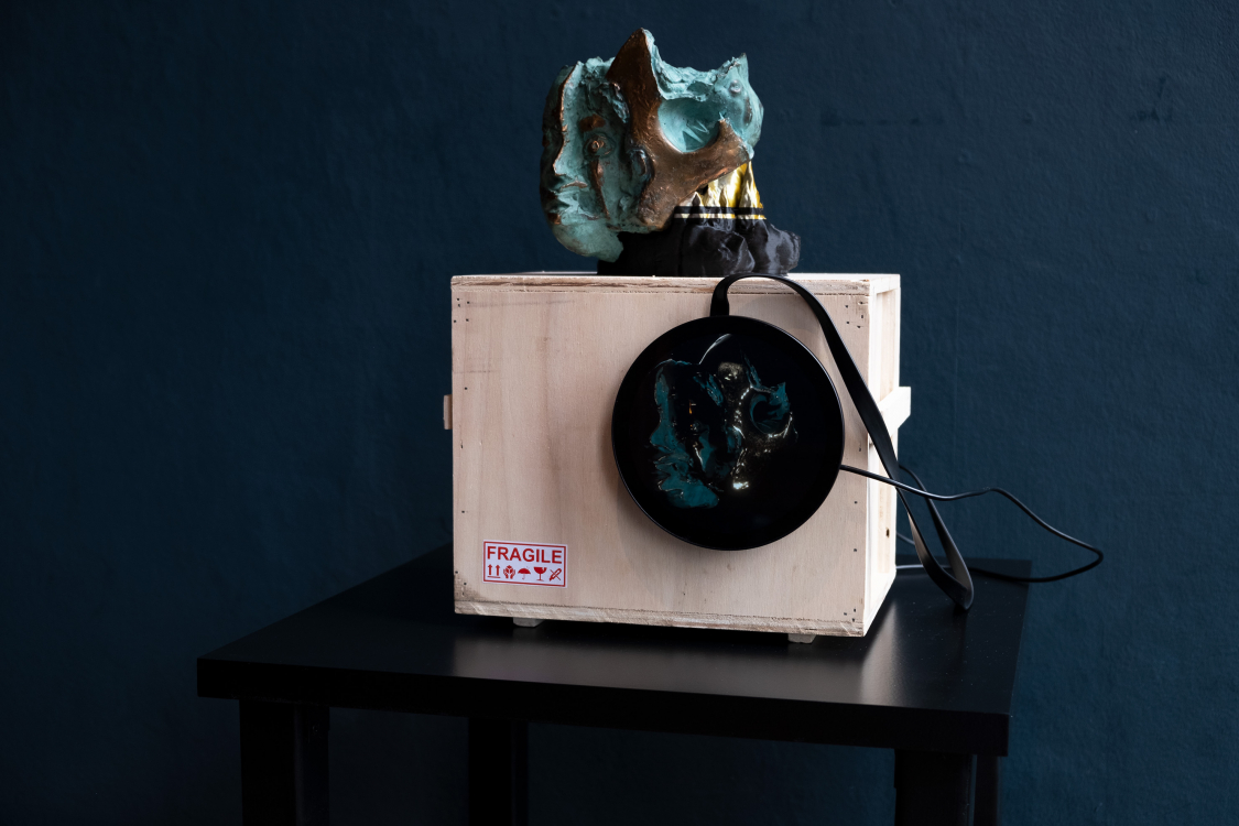 The world we see with our eyes is just a reflection of a reality that we cannot quite grasp (2023) at Upstream Gallery  The world we see with our eyes is just a reflection of a reality that we cannot quite grasp (2023) at Upstream Gallery