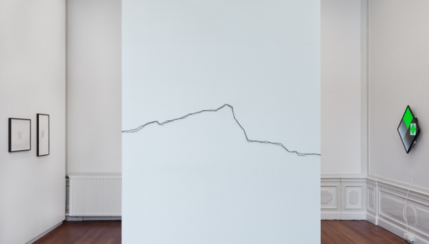 Mount St. Victoire in the group exhibition Live and Let Live at Upstream Gallery. Photo: Gert Jan van Rooij. Mount St. Victoire in the group exhibition Live and Let Live at Upstream Gallery. Photo: Gert Jan van Rooij.