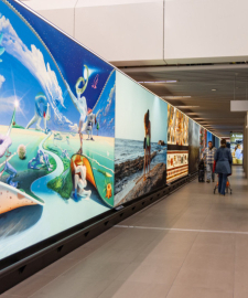 Jeroen Jongeleen and Kévin Bray part of exhibition at Schiphol